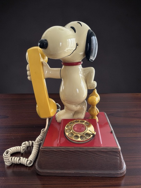 Telefone Vintage Snoopy & Woodstock - Original Anos 70 - Raro e