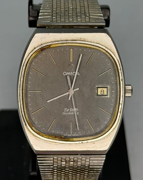 Omega De Ville 1342 - Relógio suíço de pulso Quartz com pulseira