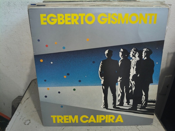 LP Egberto Gismonti - Trem Caipira. Com encarte, capa e disco VG+