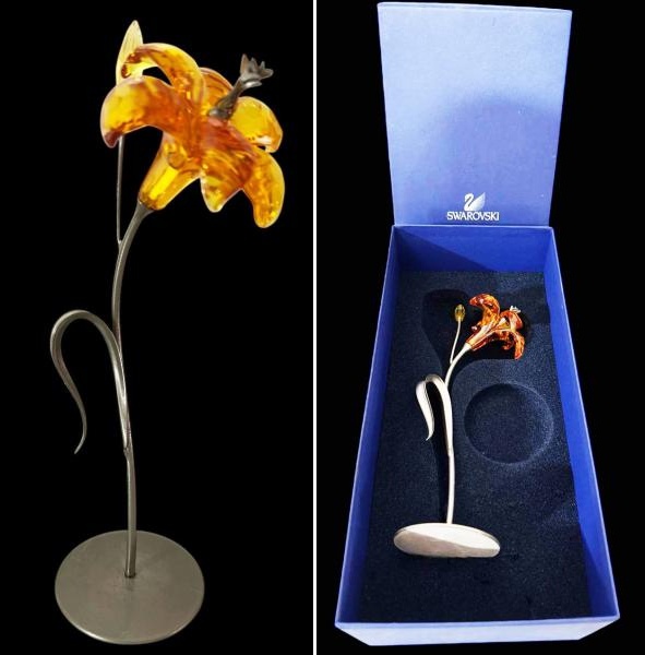 SWAROVSKI - Magnifico Grupo escultórico elaborado em cristal